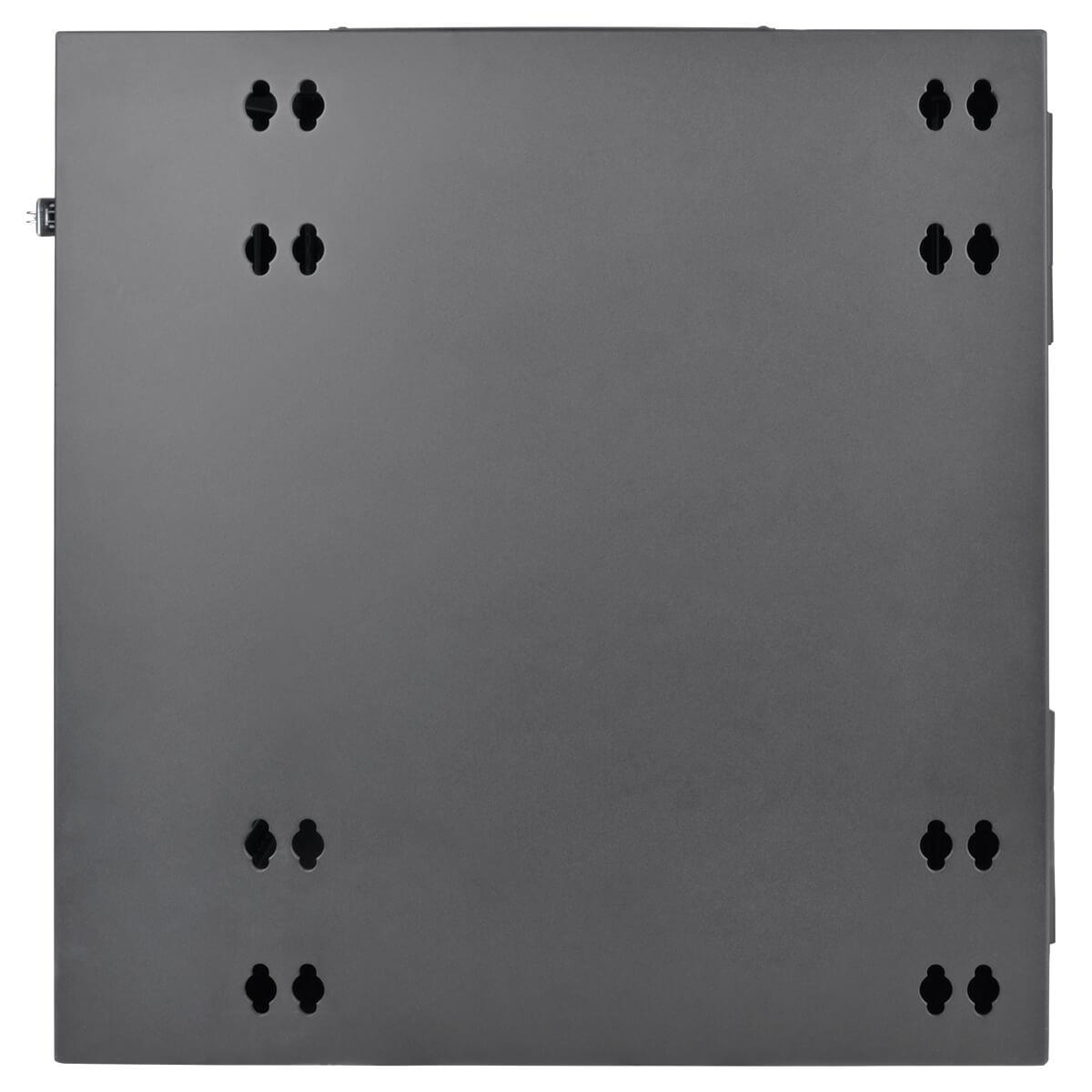 TRIPP LITE SmartRack 12U Server-Depth Wall-Mount Rack Enclosure Cabinet with Clear Acrylic Window Hinged Back