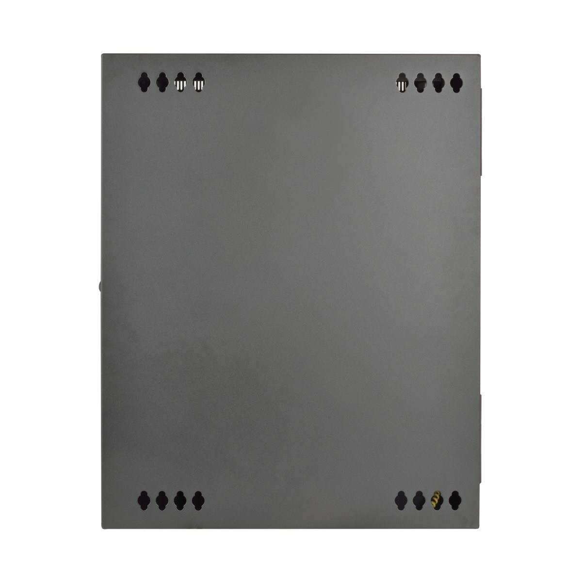 TRIPP LITE SmartRack 15U Low-Profile Switch-Depth Wall-Mount Rack Enclosure Cabinet Hinged Back