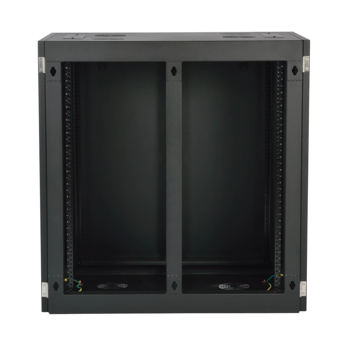 TRIPP LITE SmartRack 18U Heavy-Duty Low-Profile Server-Depth Side-Mount Wall-Mount Rack Enclosure Cabinet