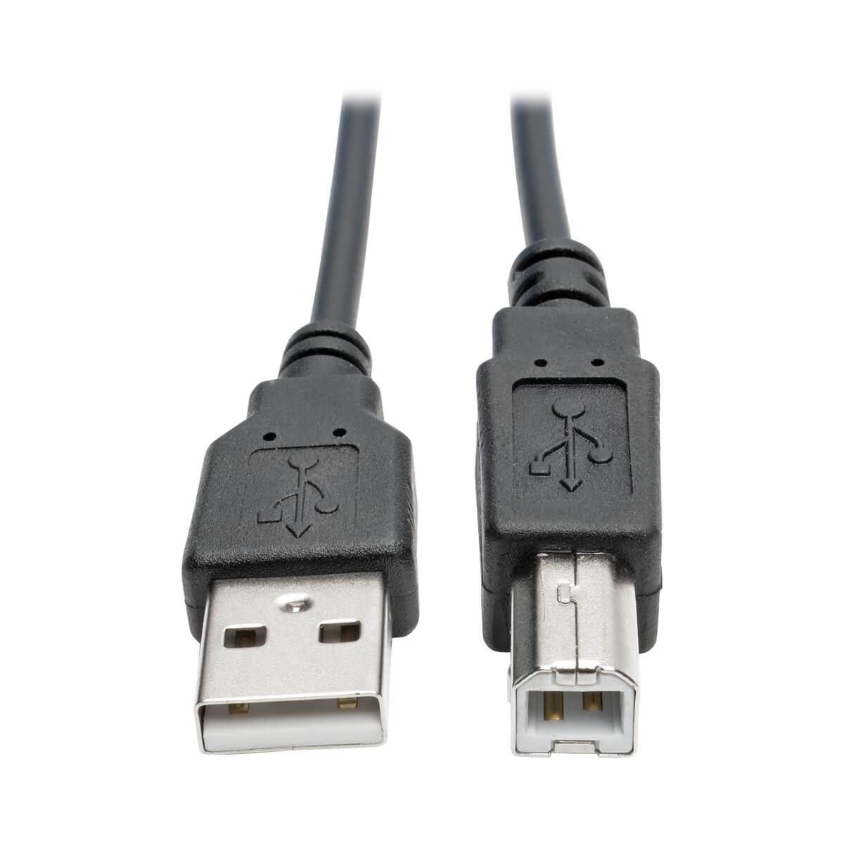 TRIPP LITE USB 2.0 Hi-Speed A/B Coiled Cable (M/M) 6 ft 1.8m