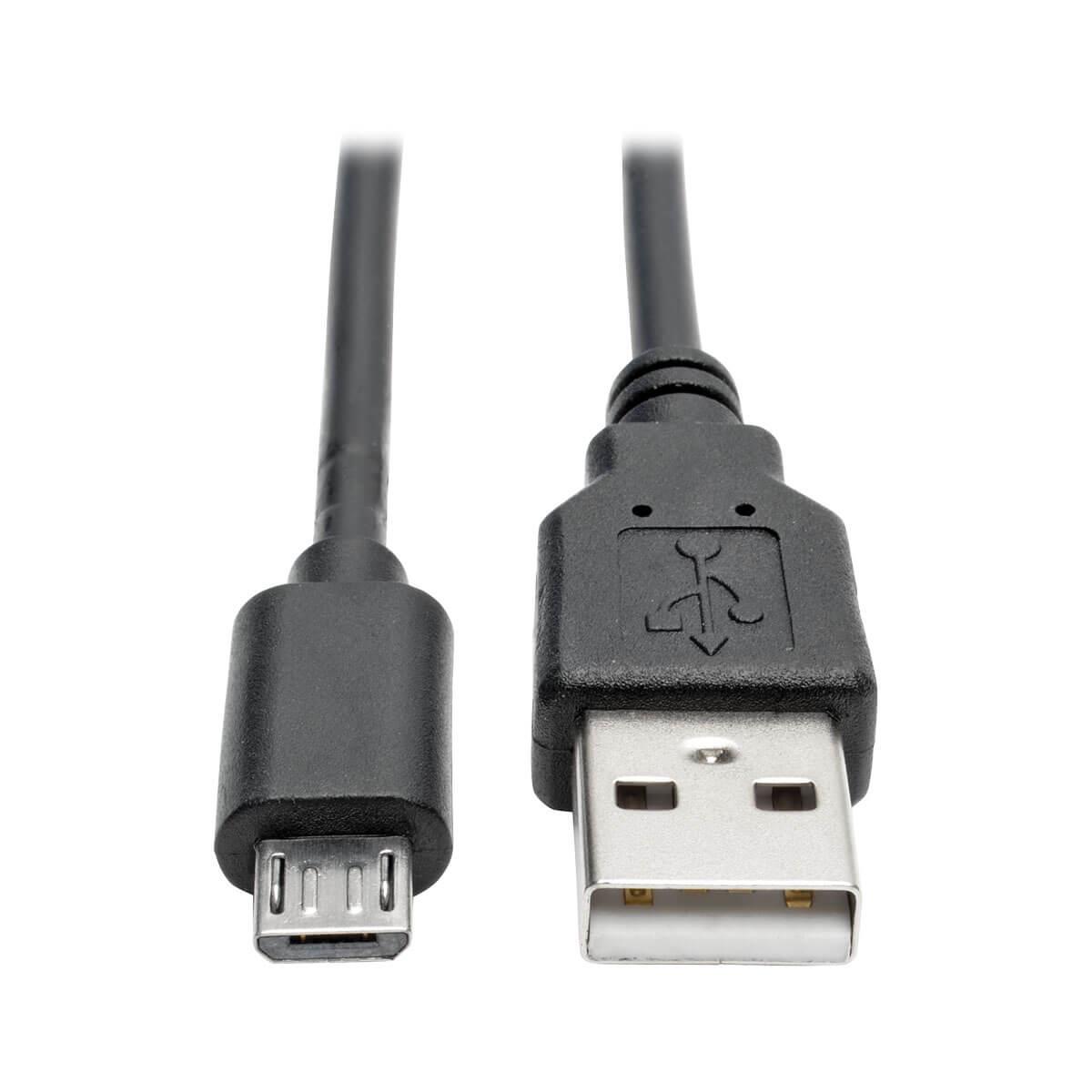 TRIPP LITE USB 2.0 Hi-Speed A to Micro-B Coiled Cable (M/M) 6 ft 1.8m