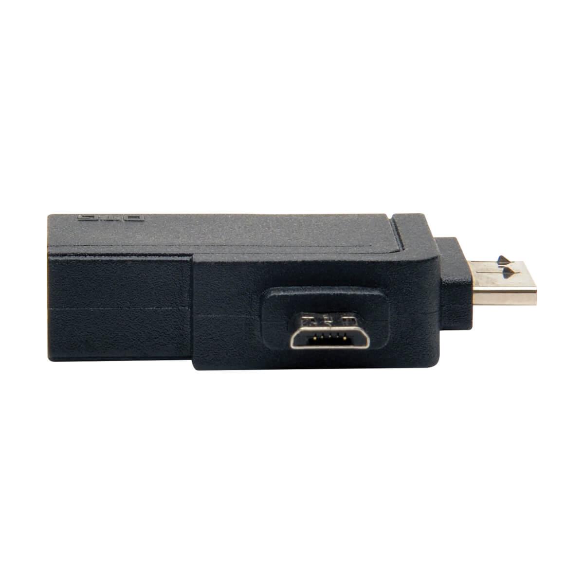 TRIPP LITE 2-in-1 OTG Adapter USB 3.0 Micro B Male and USB 2.0 Micro B Male to USB A Female