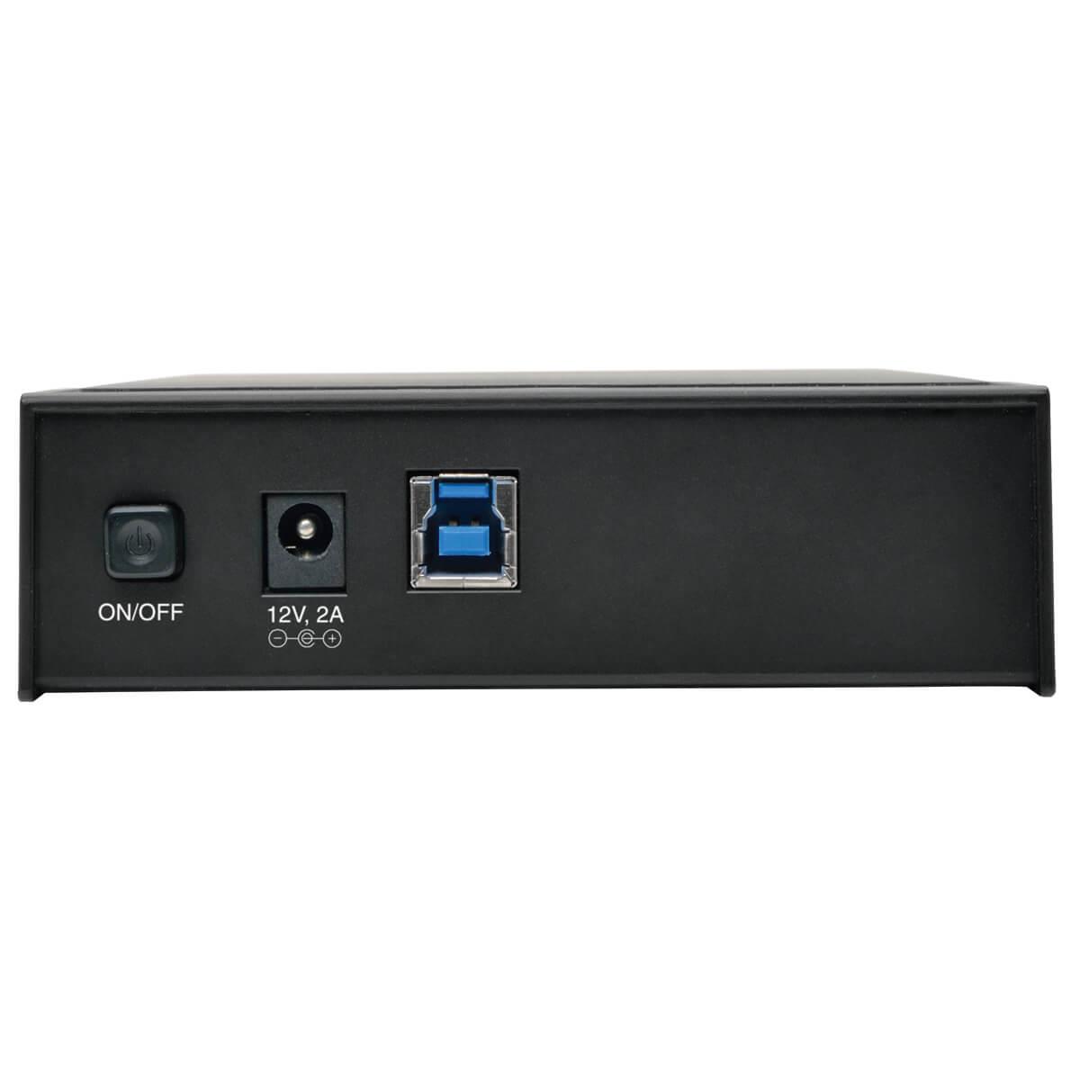 TRIPP LITE USB 3.0 to SATA Hard Drive Lay-Flat Enclosure for 3.5-in HDD and SSD