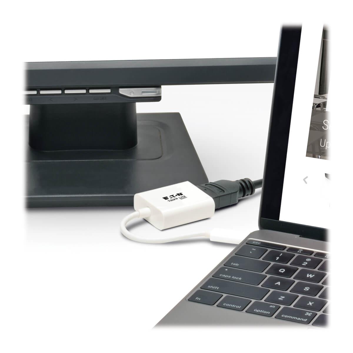 TRIPP LITE USB 3.1 Gen 1 to HDMI DP Alternate Mode Dual/Multi-Monitor External Graphics Card Adapter 4K x 2K