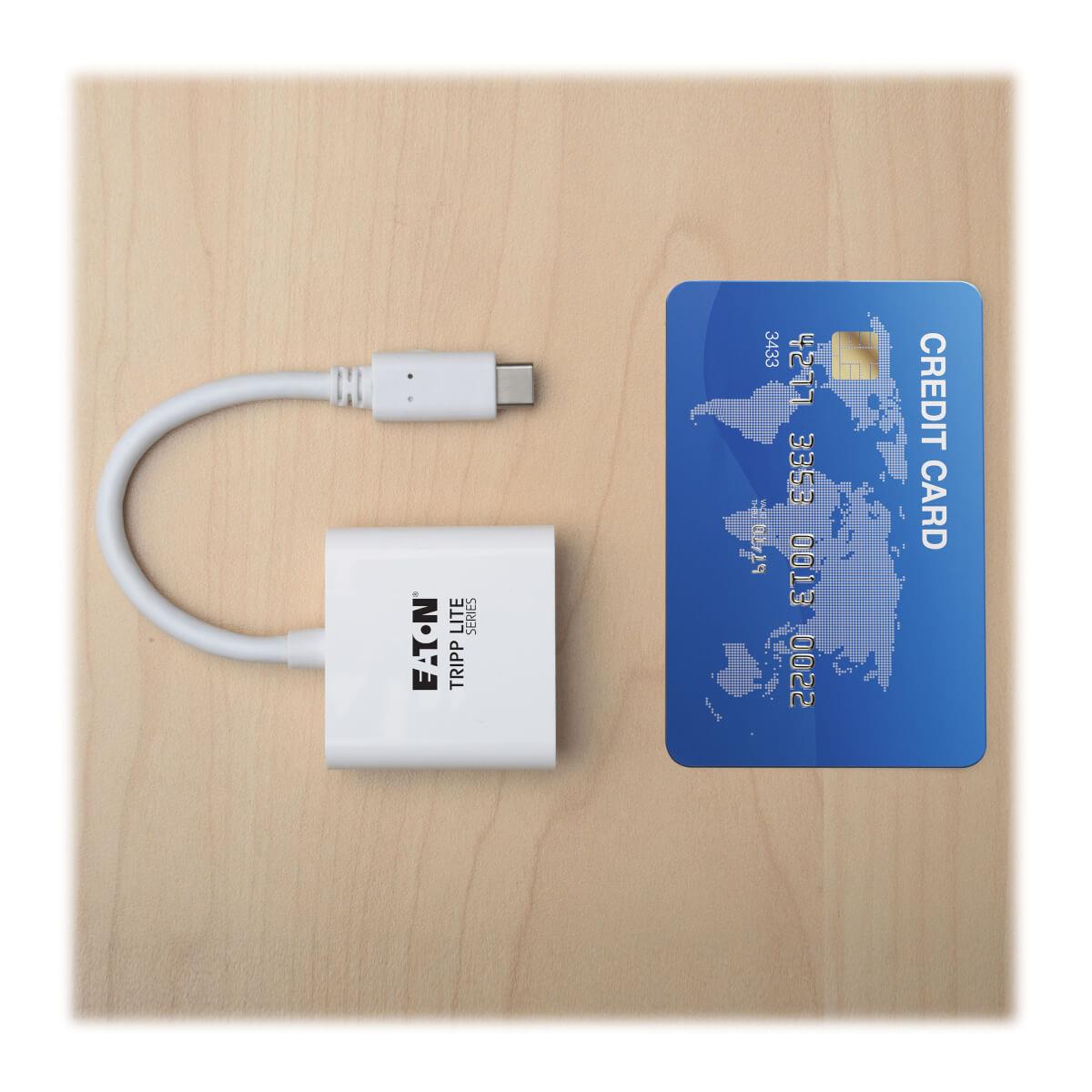 TRIPP LITE USB 3.1 Gen 1 to HDMI DP Alternate Mode Dual/Multi-Monitor External Graphics Card Adapter 4K x 2K