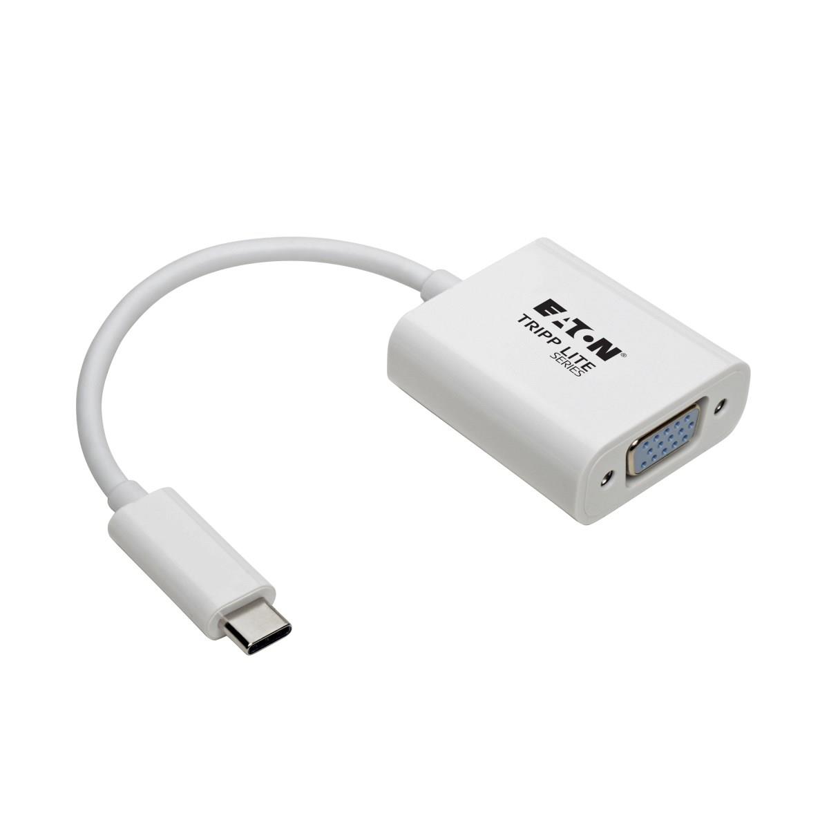 TRIPP LITE USB 3.1 Gen 1 to VGA DP Alternate Mode Dual/Multi-Monitor External Video Graphics Card Adapter 1080p