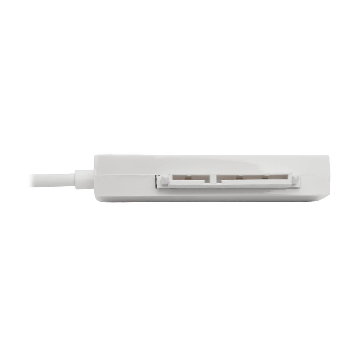 TRIPP LITE USB 3.1 Gen 2 USB Type-C to SATA III Adapter Cable with UASP 2.5in SATA Hard Drives White