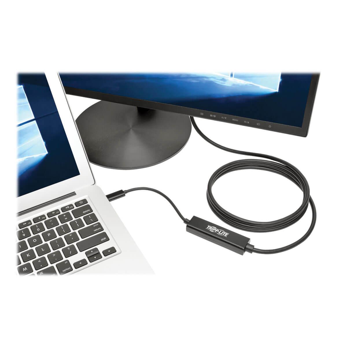TRIPP LITE USB C to VGA Adapter Cable (M/M) 1920 x 1200 (1080p) 6ft 1.8m