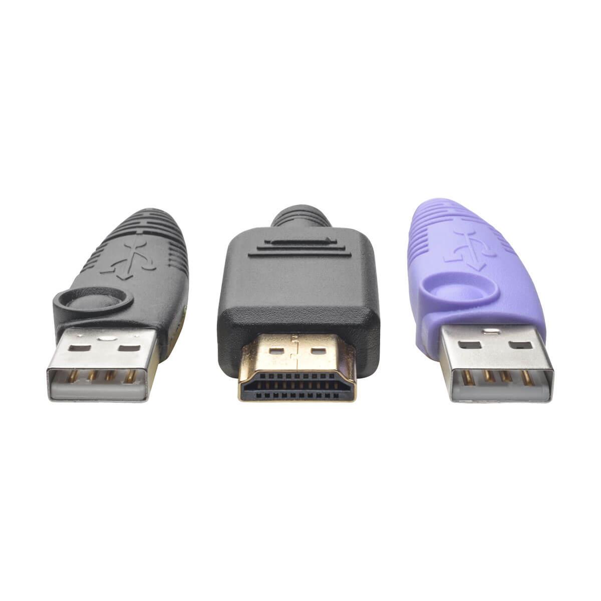 TRIPP LITE NetDirector HDMI USB Server Interface Unit with Virtual Media and CAC (B064-IPG Series) USB and HDMI