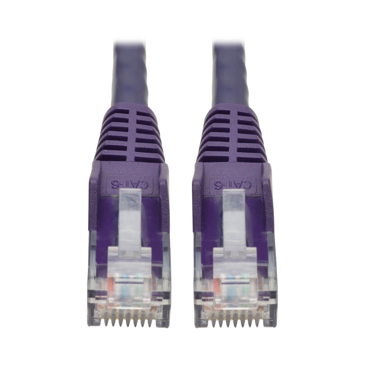 TRIPP LITE Patch cable - CAT6 - UTP - Snagless - 30cm - Purple