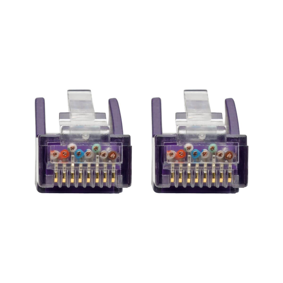 TRIPP LITE Patch cable - CAT6 - UTP - Snagless - 30cm - Purple