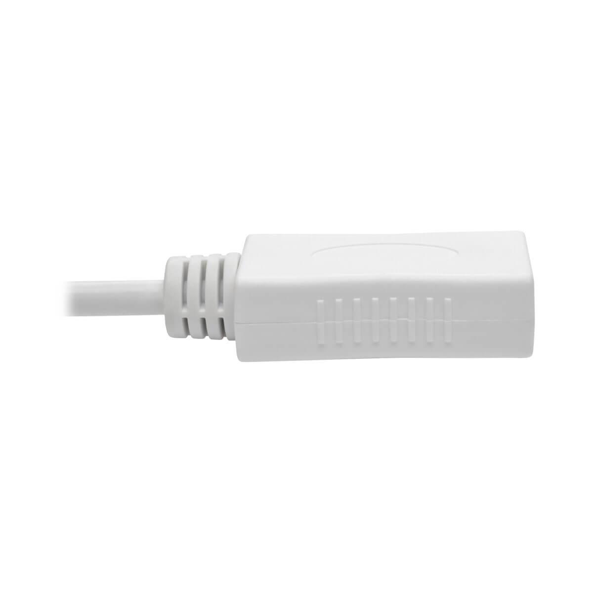 TRIPP LITE Mini DP 1.2a to DP Cable Adapter and Video Converter 4K x 2K/3840 x 2160 (M/F) @ 60 Hz HDCP 2.2 1.8m