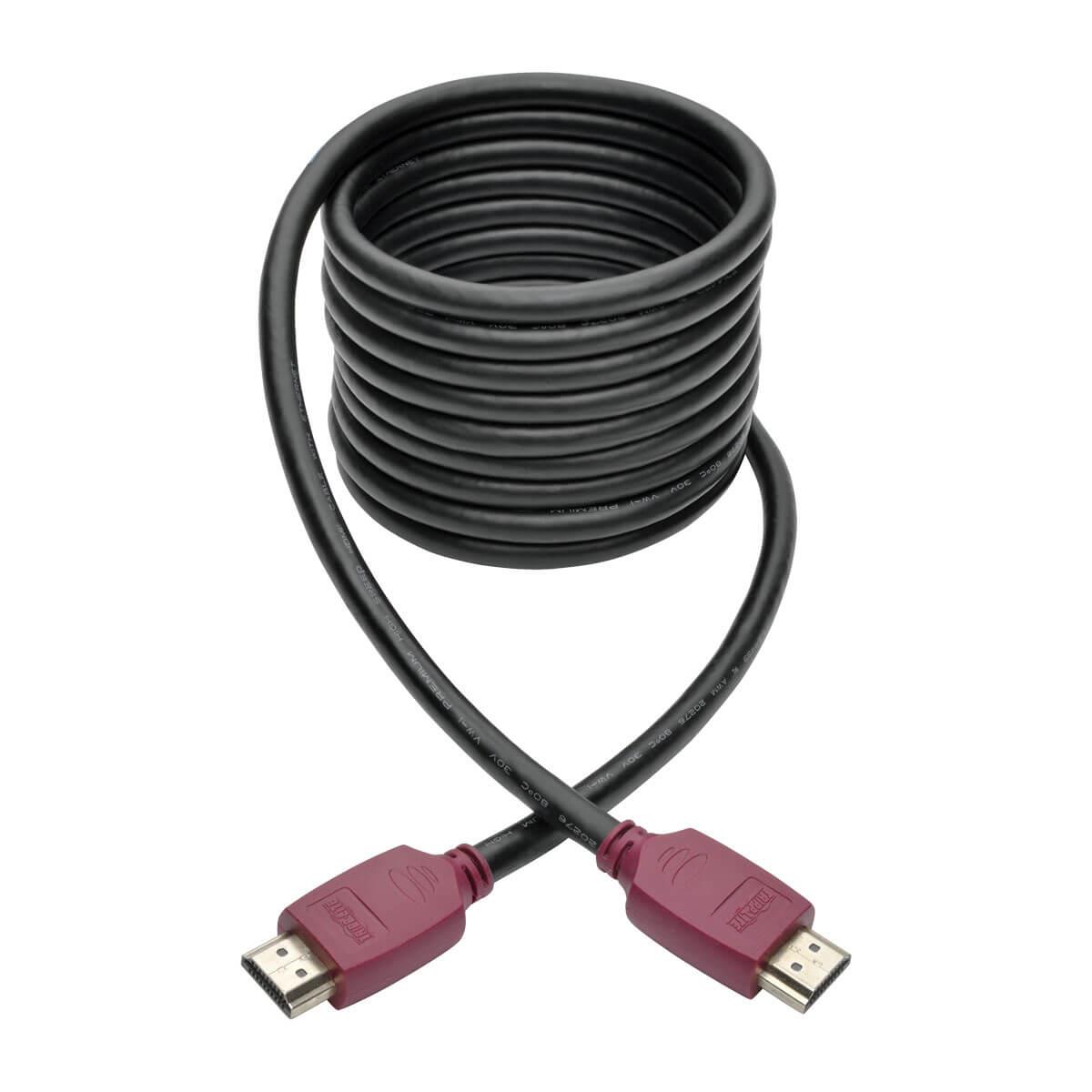 TRIPP LITE Premium High-Speed HDMI Cable with Ethernet and Gripping HDMI 2.0, UHD 4K x 2K @ 60 Hz (M/M) 3m