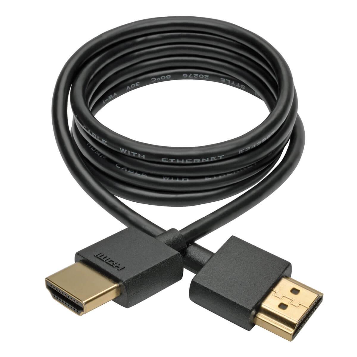 TRIPP LITE Slim High-Speed HDMI Cable with Ethernet and Digital Video with Audio, UHD 4K x 2K (M/M) 91cm