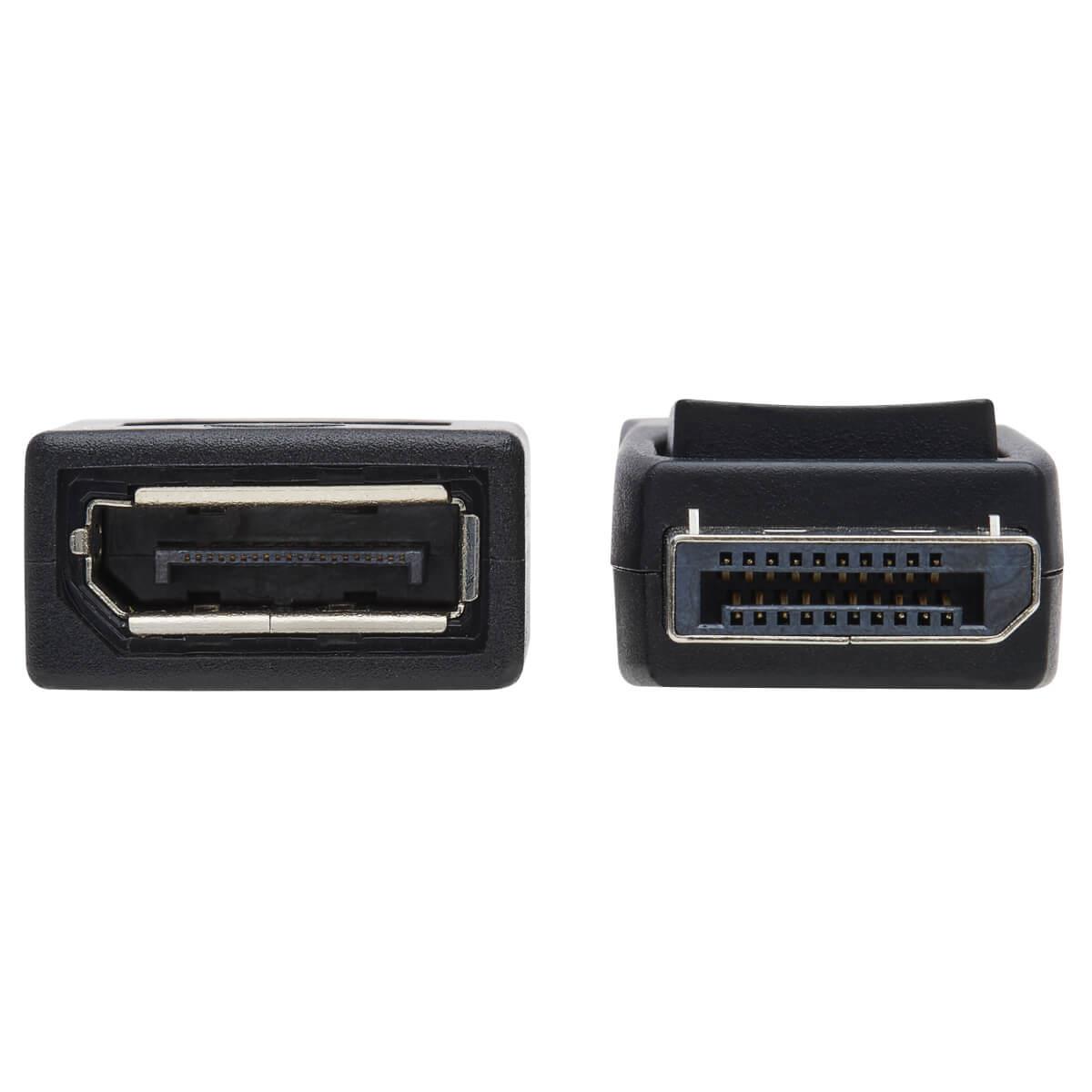 TRIPP LITE DisplayPort Extension Cable with Latch, 4K x 2K (3840 x 2160) @ 60 Hz, HDCP 2.2 (M/F) 4.6m