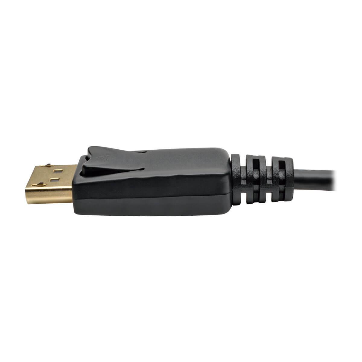 TRIPP LITE Mini DisplayPort to DisplayPort 4K @ 60 Hz Adapter Cable (M/M), 4096 x 2160 (4K x 2K), Black 1.8m