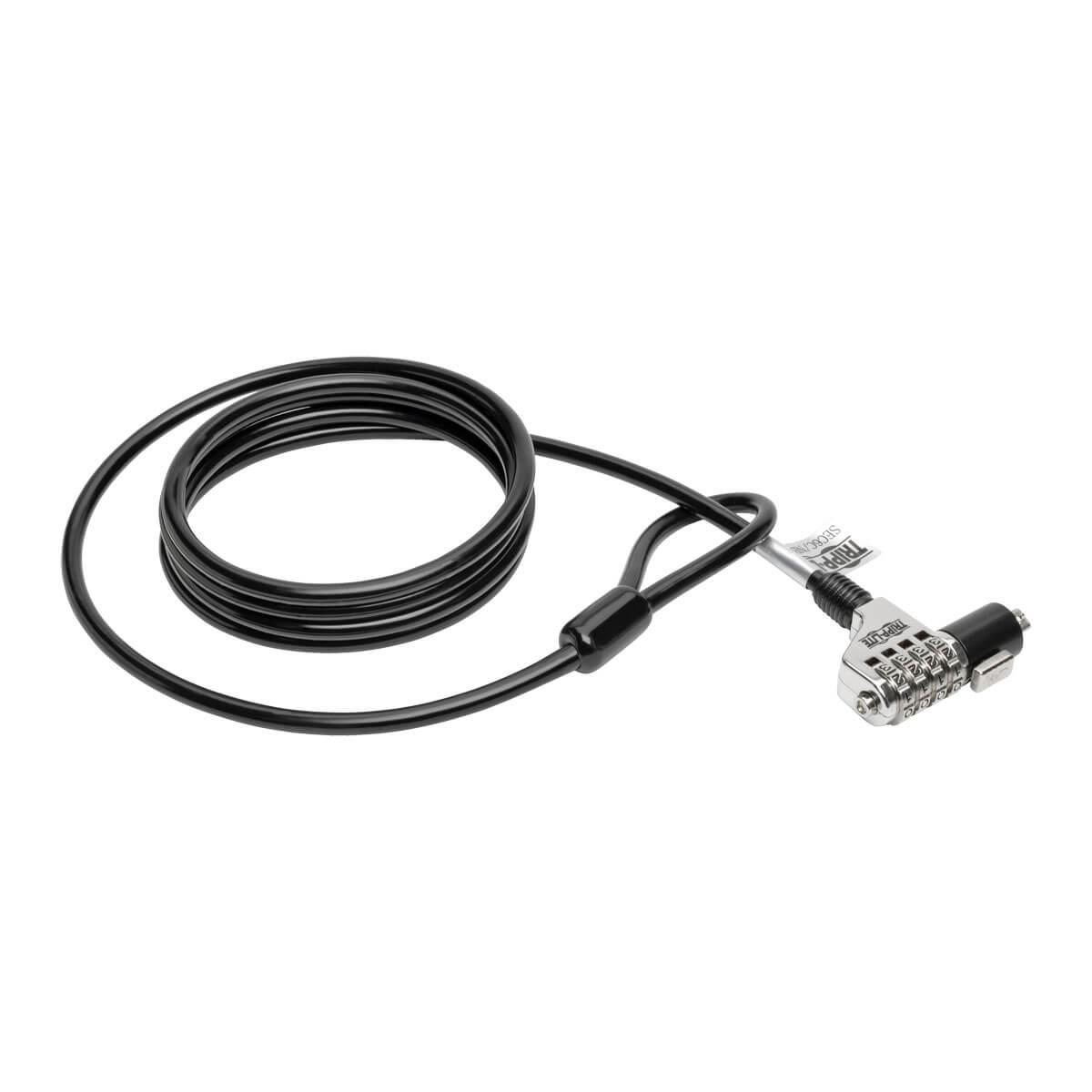 TRIPP LITE Combination Laptop Security Lock 6ft 1.8m Cable
