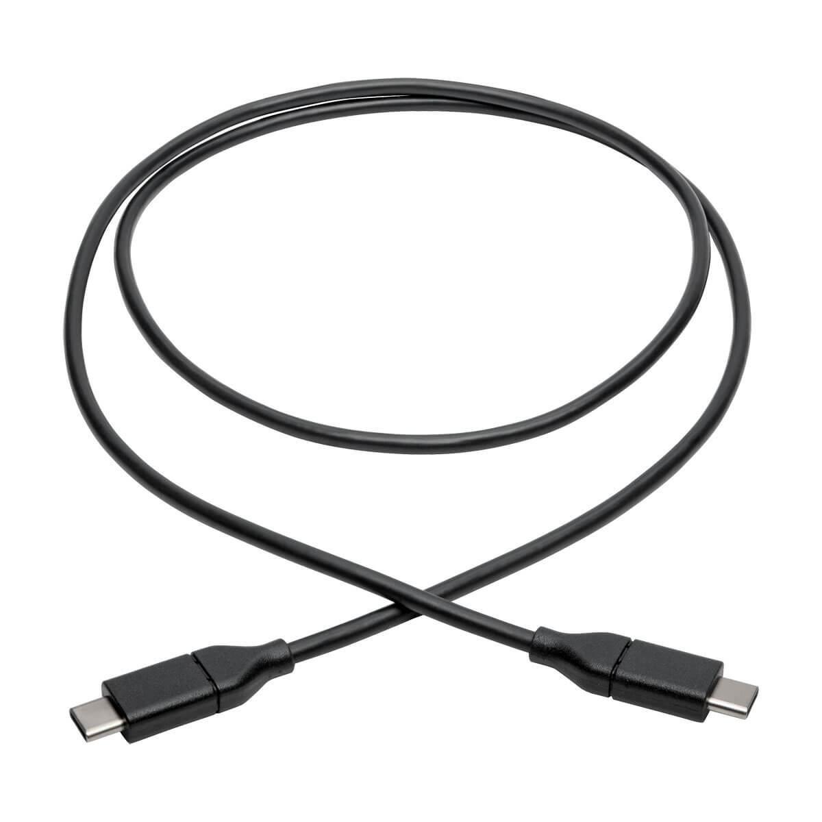 TRIPP LITE USB 2.0 Hi-Speed Cable with 5A Rating, USB-C to USB-C (M/M), 91cm