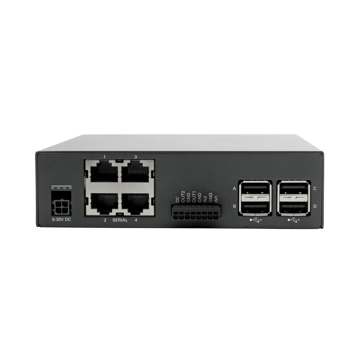 TRIPP LITE 4-Port Console Server w/ Dual GB NIC 4G
