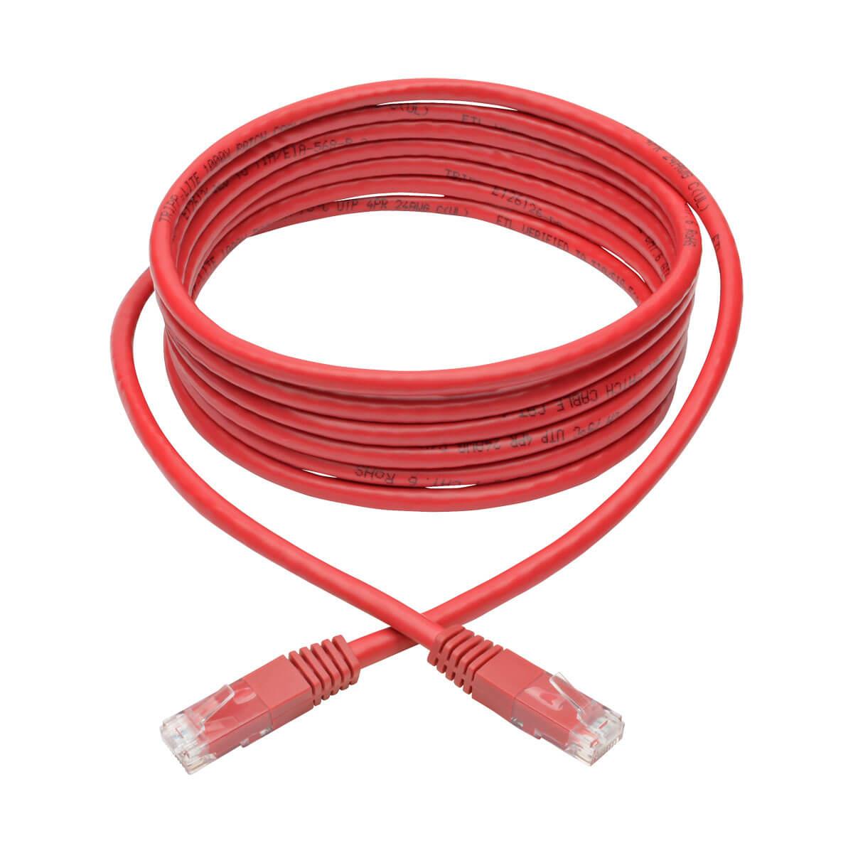 TRIPP LITE Patch cable - CAT6 - UTP - molded - 3m - Red