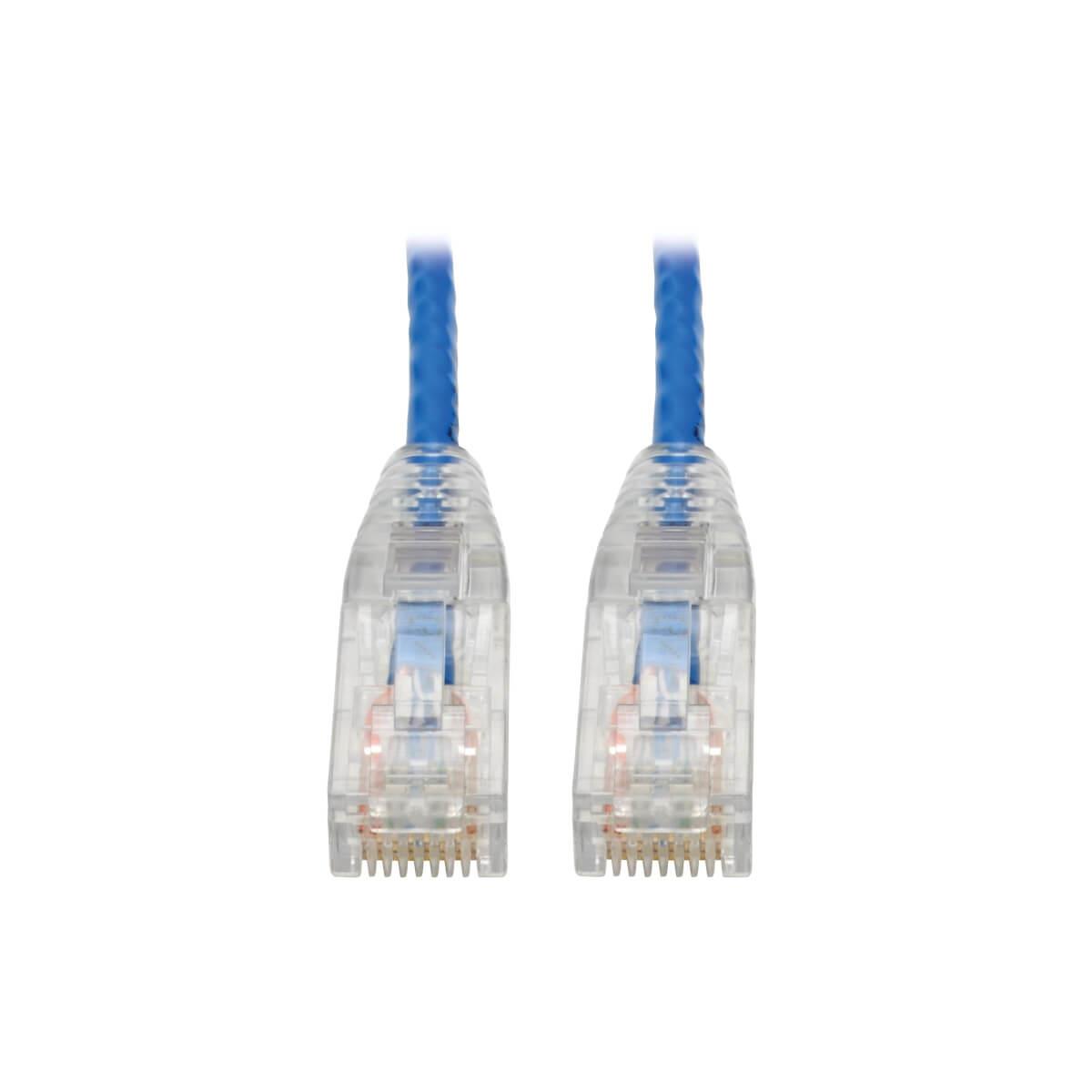 TRIPP LITE Patch cable Slim - CAT6 - UTP - Snagless - 2m - Blue