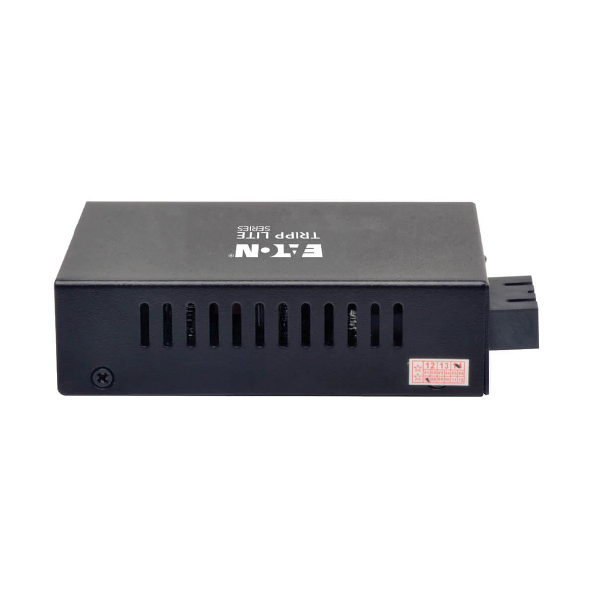TRIPP LITE Gigabit Multimode Fiber to Ethernet Media Converter, 10/100/1000 SC, International Power Supply, 850 nm, 550 m (1,804 ft.)