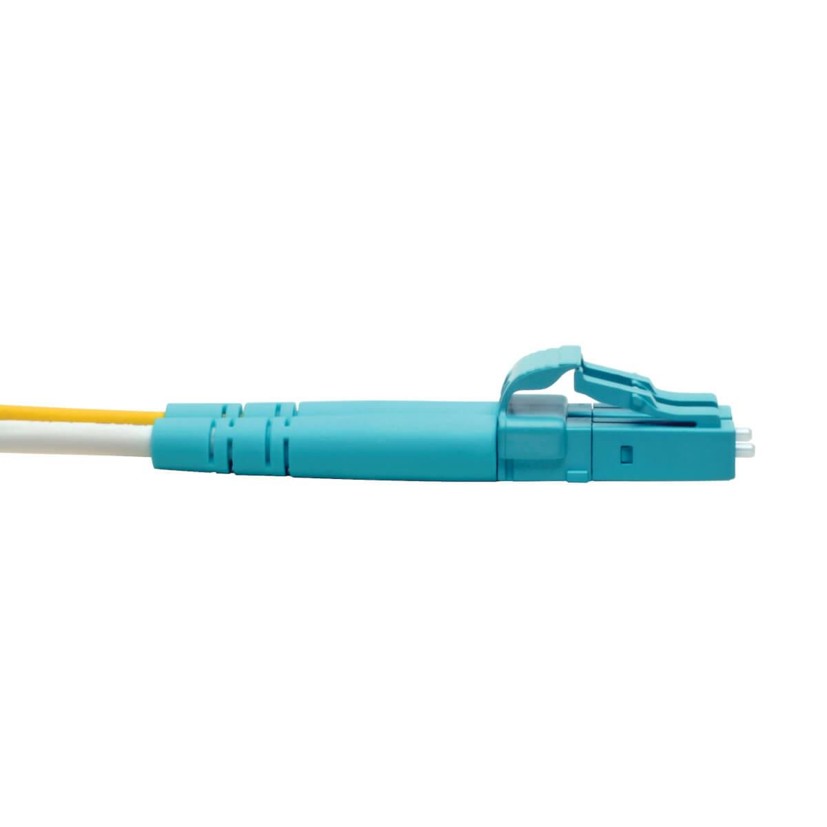 TRIPP LITE LC to LC Multimode Duplex Fiber Optics Patch Cable, 1M - 100Gb, 50/125, OM5, LC/LC, Lime Green