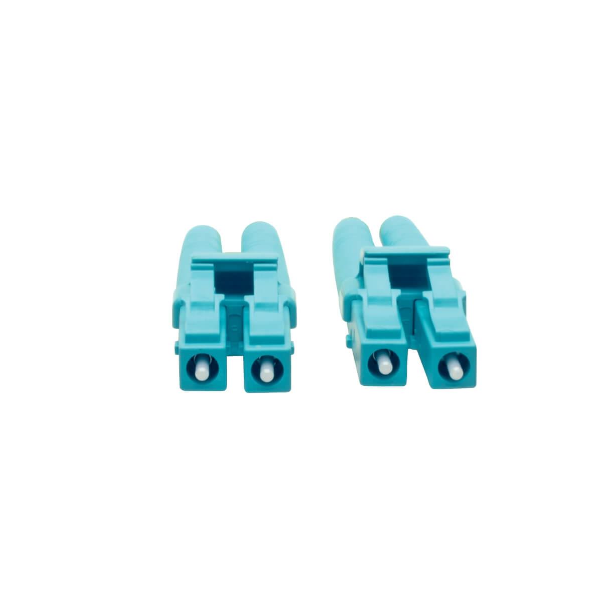 TRIPP LITE LC to LC Multimode Duplex Fiber Optics Patch Cable, 2M - 100Gb, 50/125, OM5, LC/LC, Lime Green