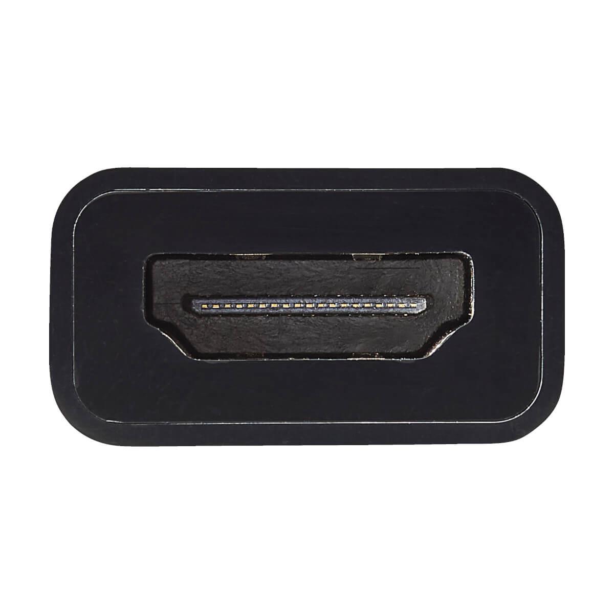 TRIPP LITE DisplayPort to HDMI 2.0 Active Adapter - M/F, Latching Connector, 4K @ 60 Hz, 15cm Black