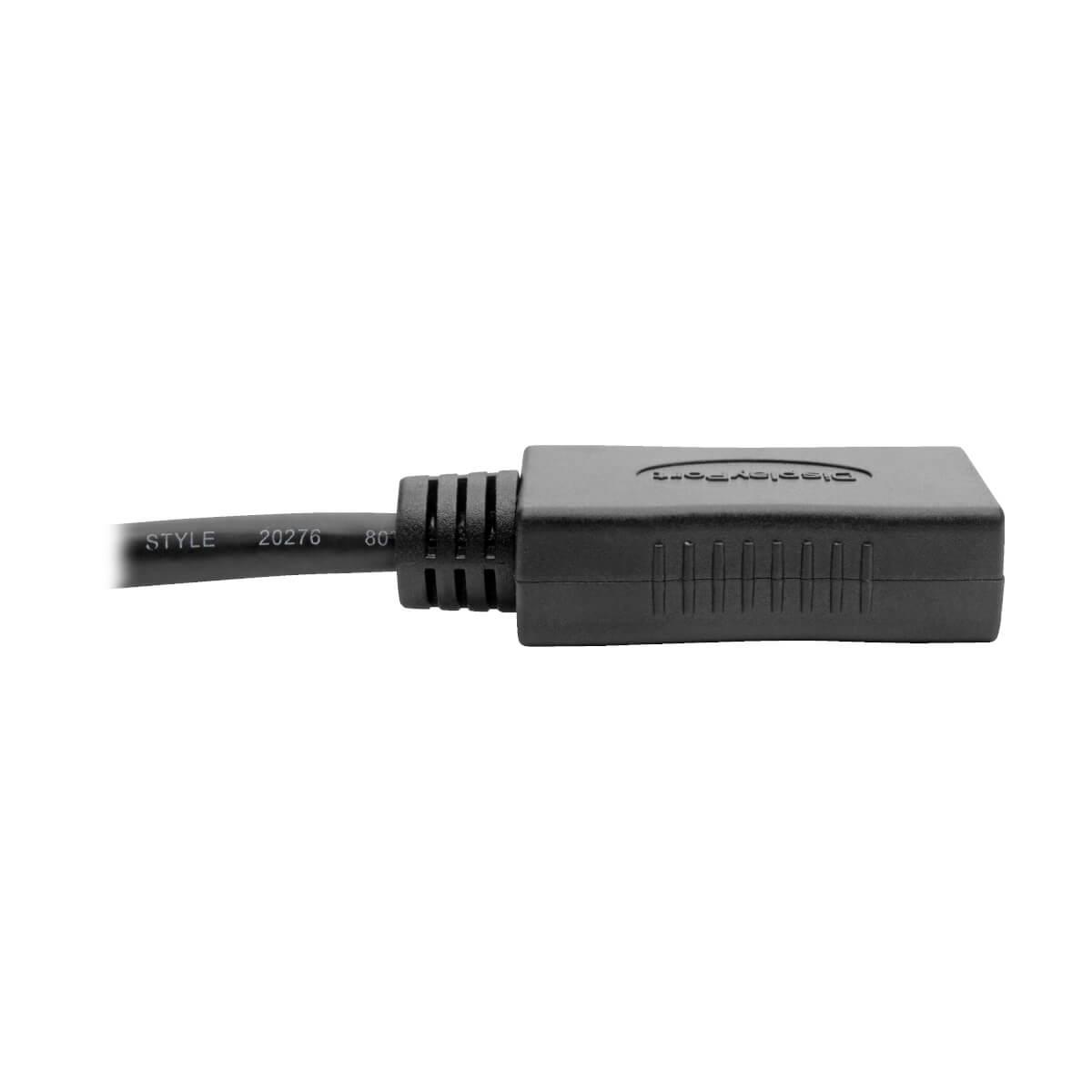 TRIPP LITE Mini DisplayPort to DisplayPort Adapter - 4K x 2K @ 60 Hz, Keyspan, Black 15cm