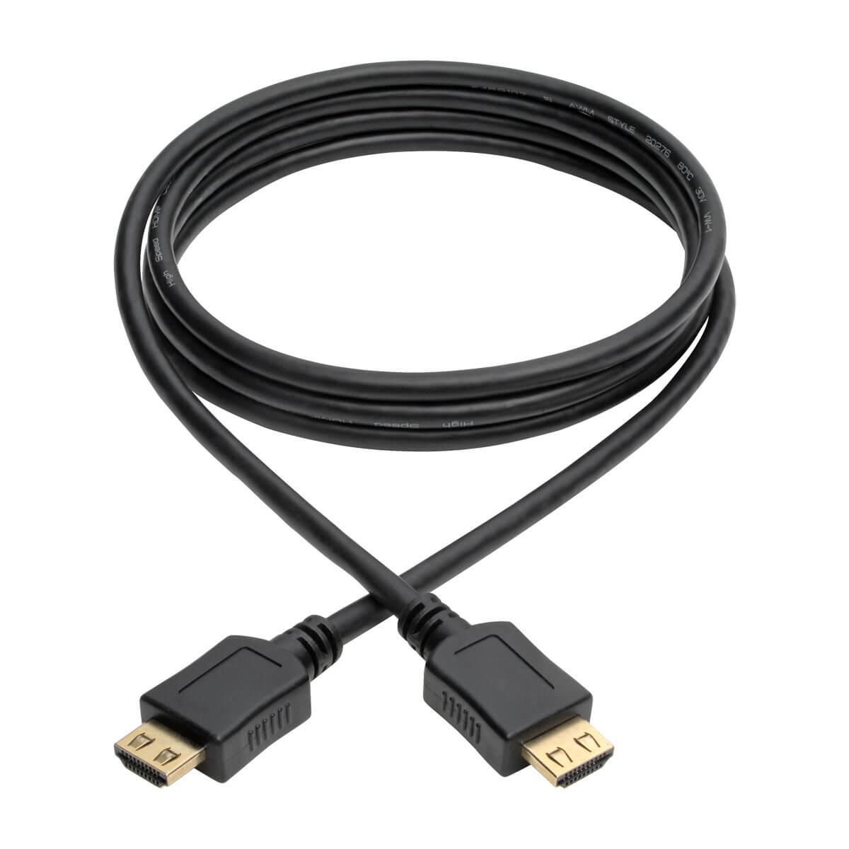 TRIPP LITE High-Speed HDMI Cable, with Gripping Connectors - 4K, M/M, Black 1.83M