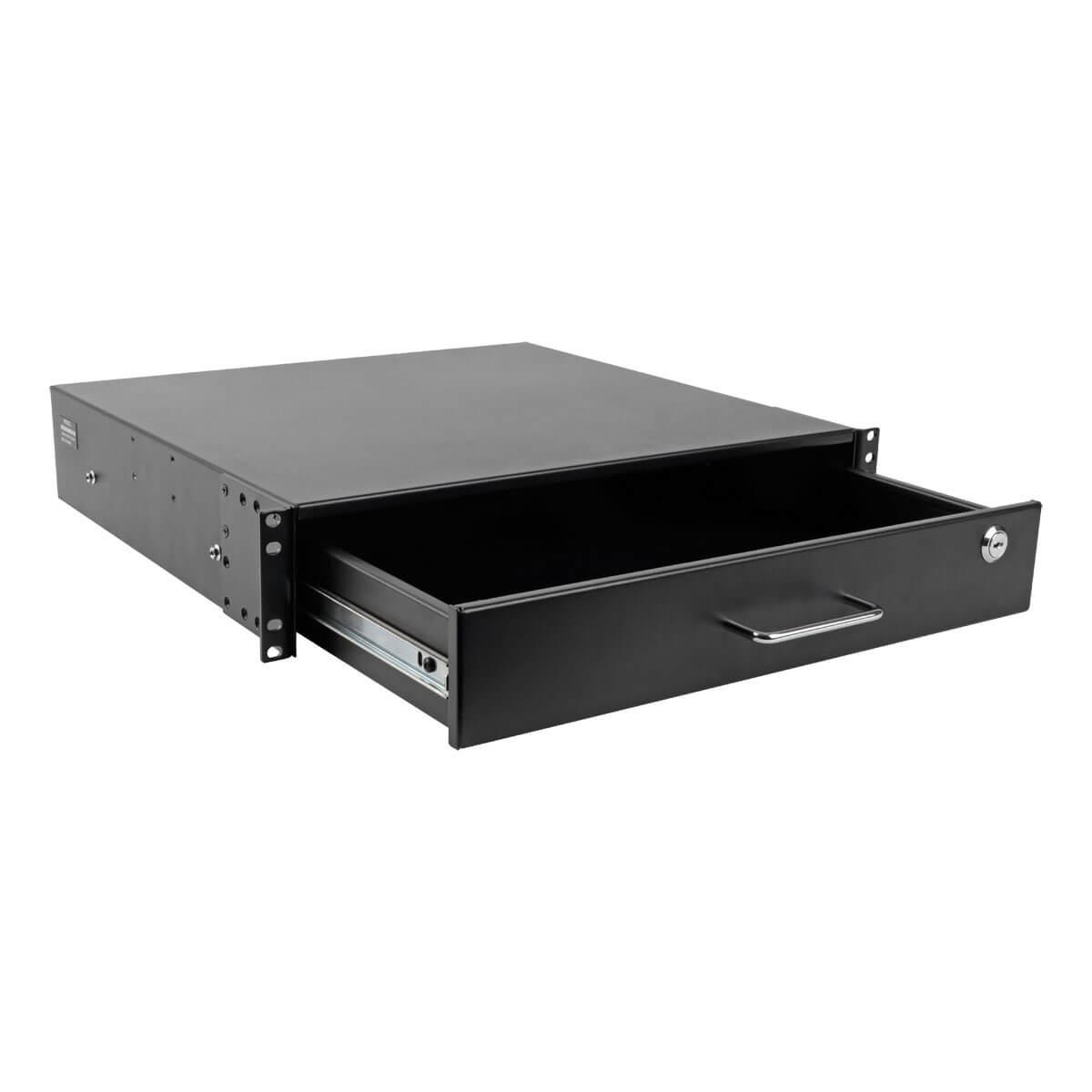 TRIPP LITE SmartRack 2U Locking Rack-Mount Storage Drawer