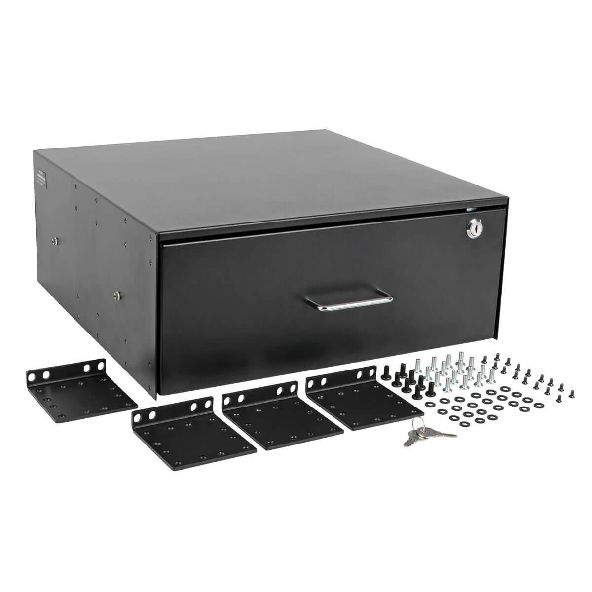 TRIPP LITE SmartRack 4U Locking Rack-Mount Storage Drawer