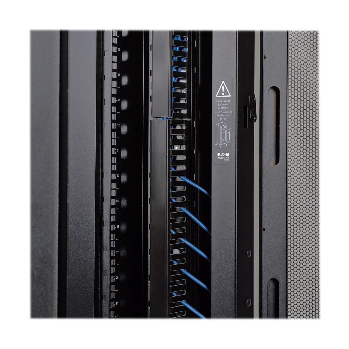 TRIPP LITE 47U Rack Deep Wide Euro Doors No Sides