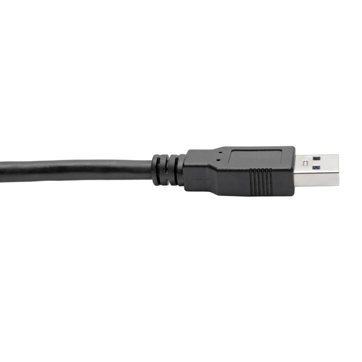 TRIPP LITE USB 3.0 SuperSpeed A/A Cable for Tripp Lite USB 3.0 All-in-One Keystone/Panel Mount Couplers (M/M), Black, 3 ft 91cm