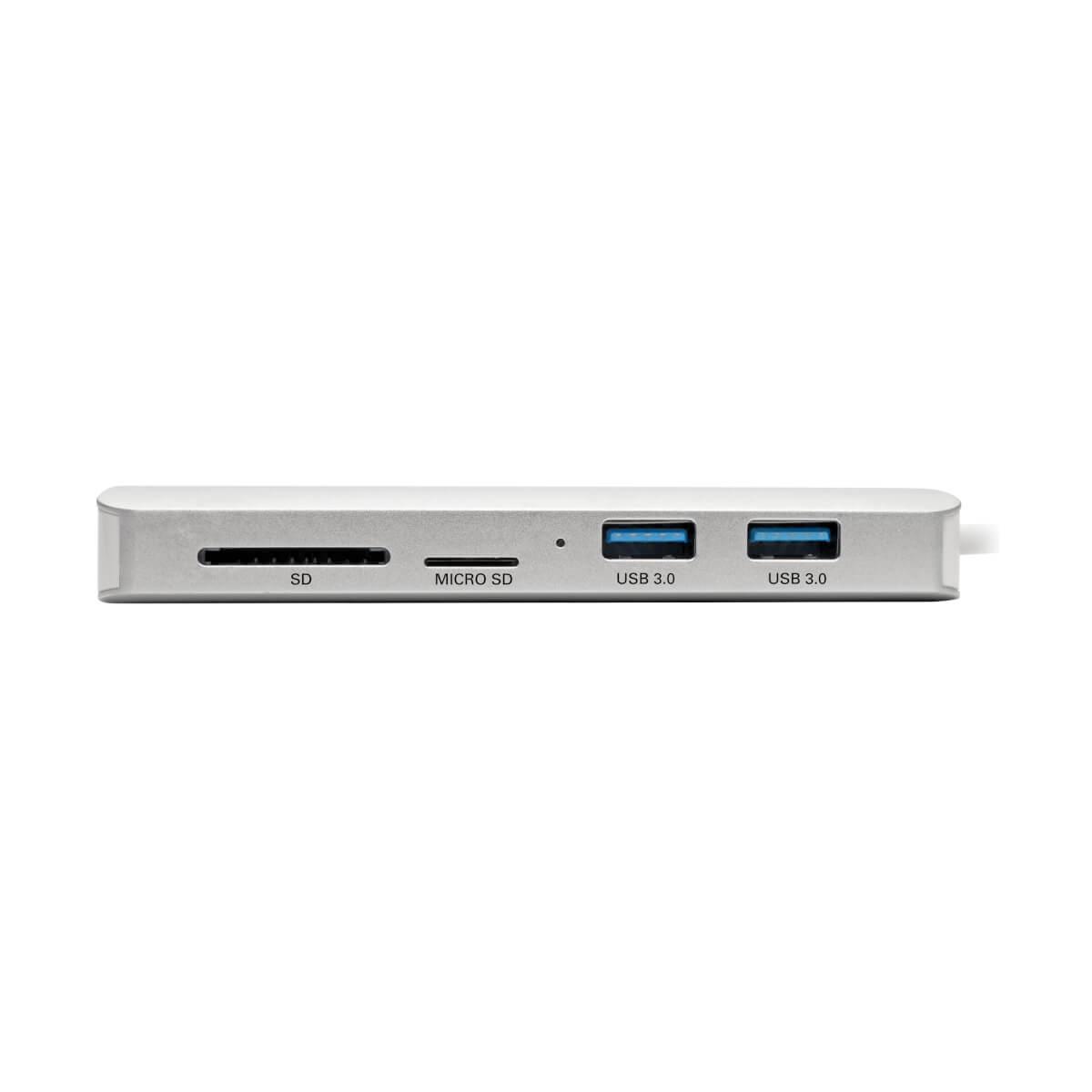 TRIPP LITE Docking Station USB-C - HDMI / Thunderbolt 3 / USB-A Hub / PD Charging / SD Micro SD / GbE - 60w Power delivery
