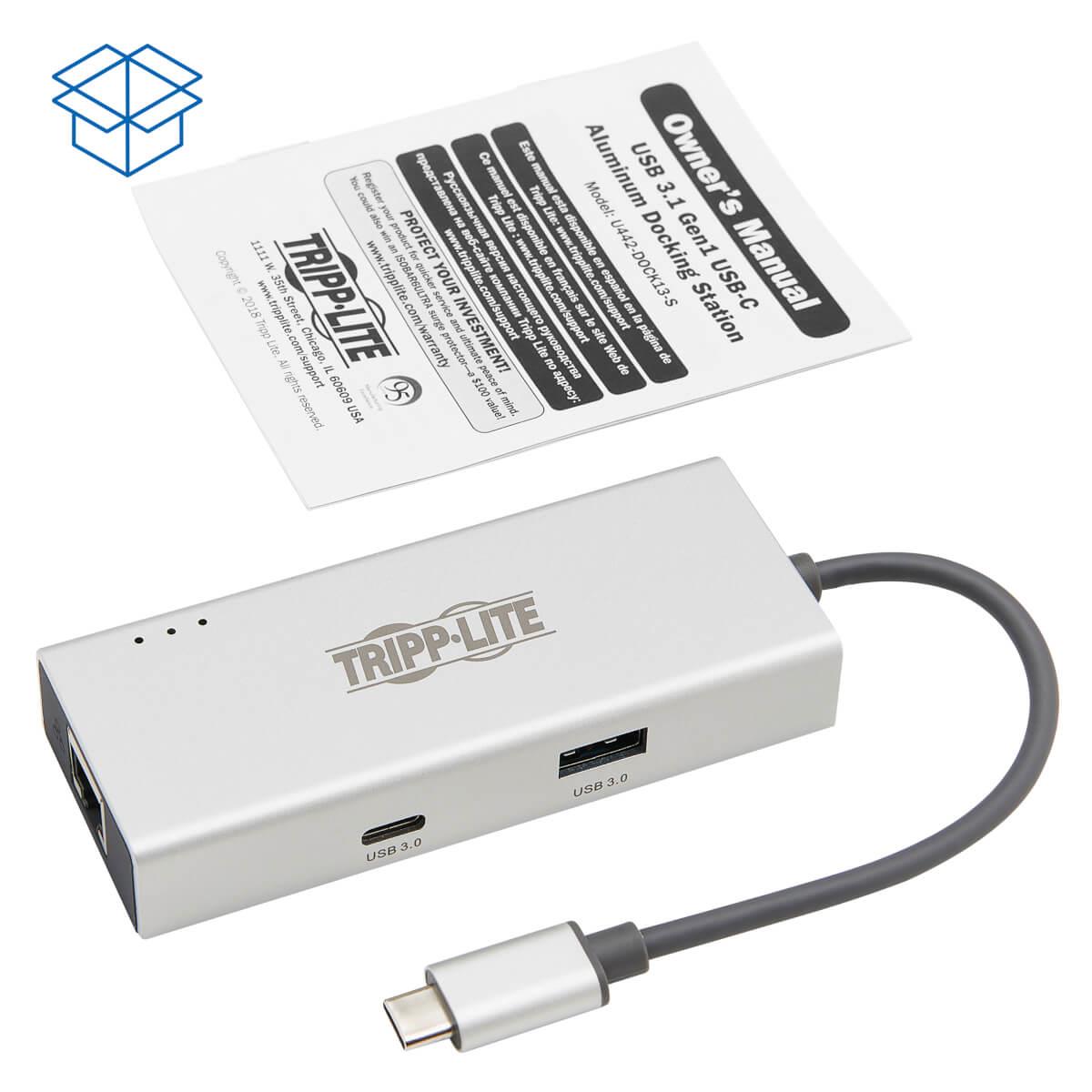 TRIPP LITE Docking Station USB-C - HDMI / RJ45 / USB 3.0 A / USB C