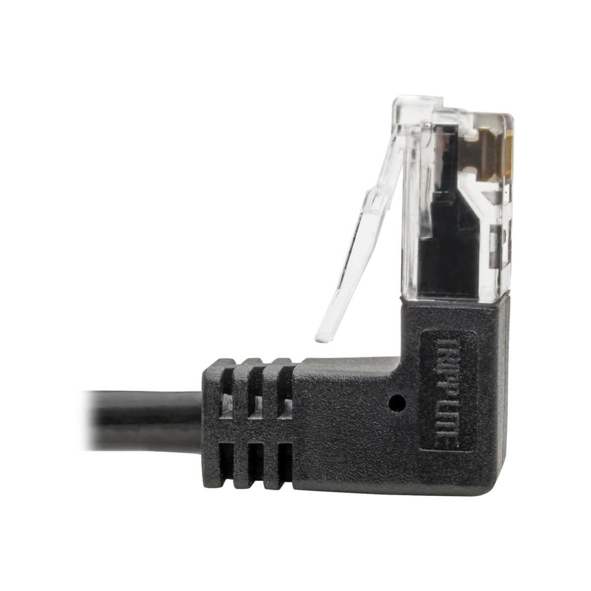 TRIPP LITE Patch cable Right-Angle - CAT6 - UTP - Snagless - 60cm - Black