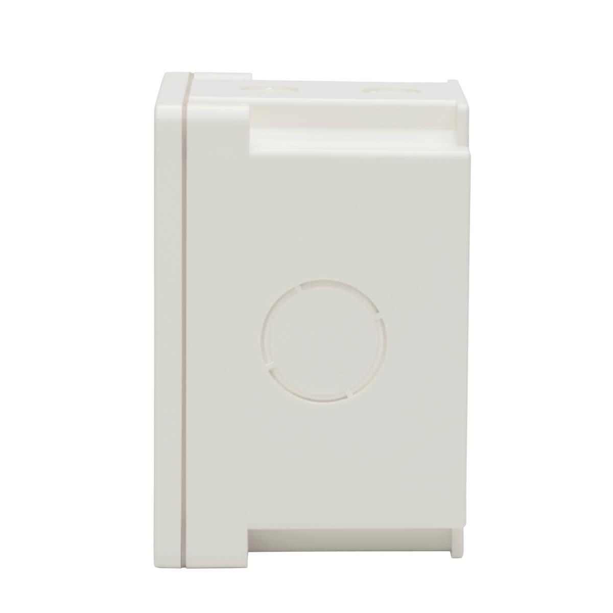 TRIPP LITE Waterproof Electrical Junction Box - Surface Mount, Industrial, Single Gang, IP67, TAA, 2 Cutouts
