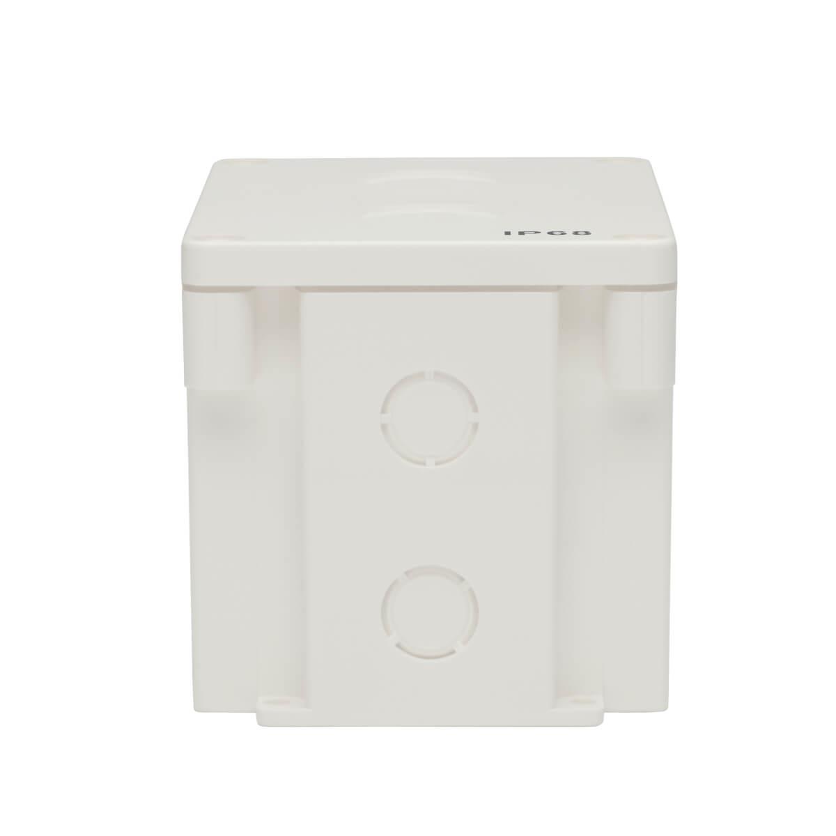 TRIPP LITE Waterproof Electrical Junction Box - Surface Mount, Industrial, Single Gang, IP67, TAA, 2 Cutouts