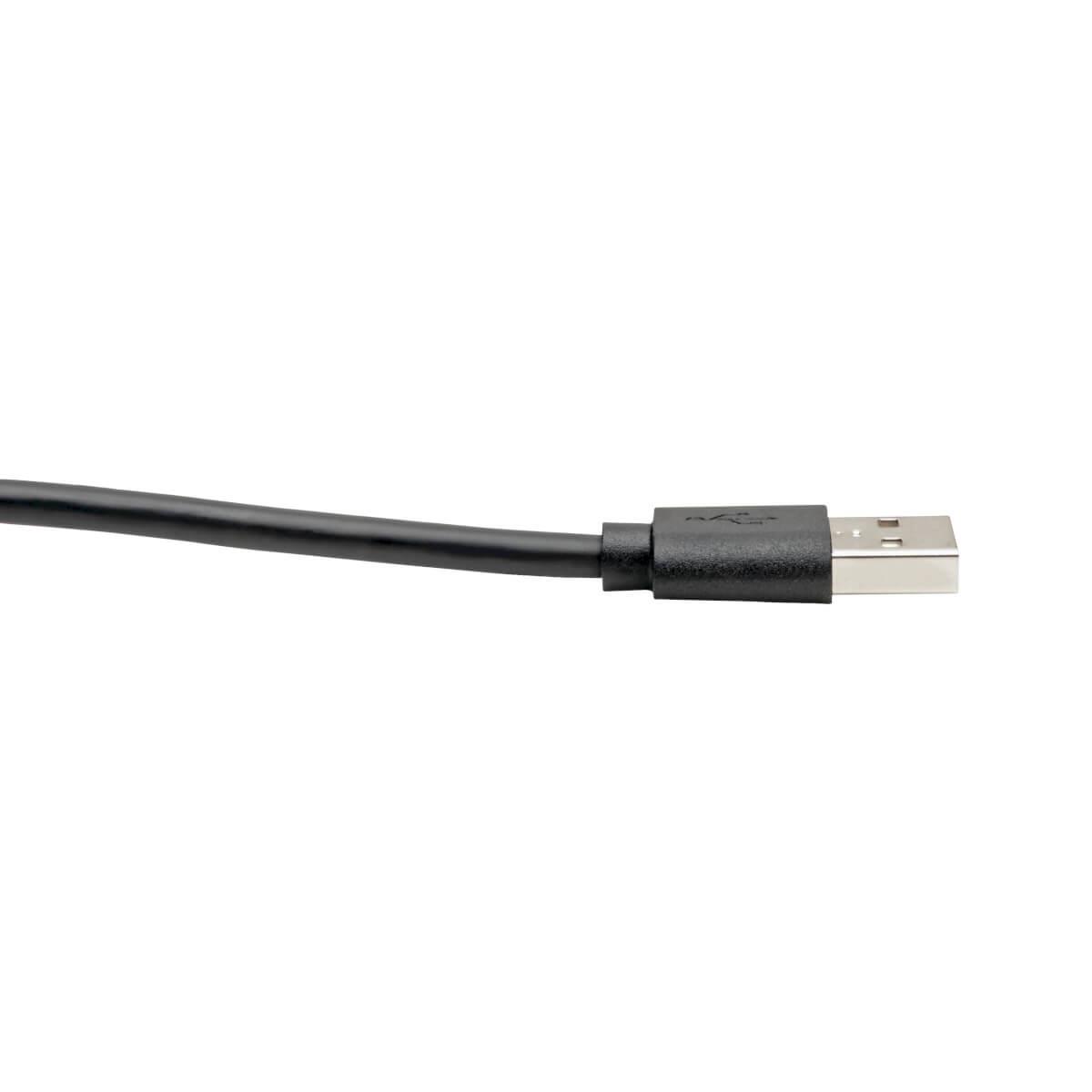 TRIPP LITE USB Type-A to TRIPP LITE USB Type-C Cable (M/M) - 2.0, 3A Rating, USB-IF Certified, Thunderbolt 3 - 4m