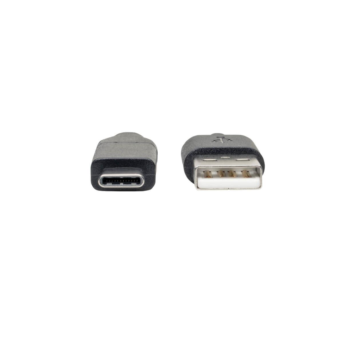 TRIPP LITE USB Type-A to TRIPP LITE USB Type-C Cable (M/M) - 2.0, 3A Rating, USB-IF Certified, Thunderbolt 3 - 4m