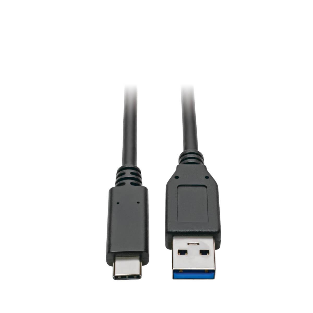 TRIPP LITE USB Type-C to USB Type-A Cable, 3.1, 10 Gbps, Gen 2, M/M, USB-IF Certified, Thunderbolt 3 - 91cm
