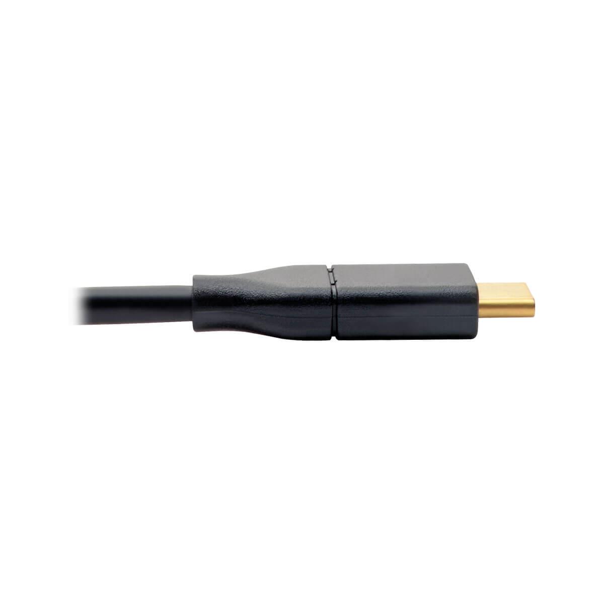 TRIPP LITE USB-C to DisplayPort Cable, 4K @ 60Hz, Thunderbolt 3 - 91cm