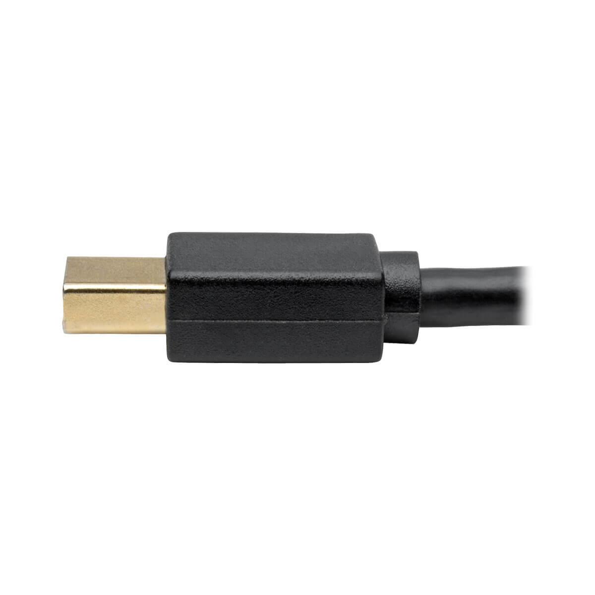 TRIPP LITE USB 3.1 Gen 1 USB-C to Mini DisplayPort 4K Adapter Cable (M/M), Thunderbolt 3 Compatible, 4K @60Hz - 6ft 1.8m