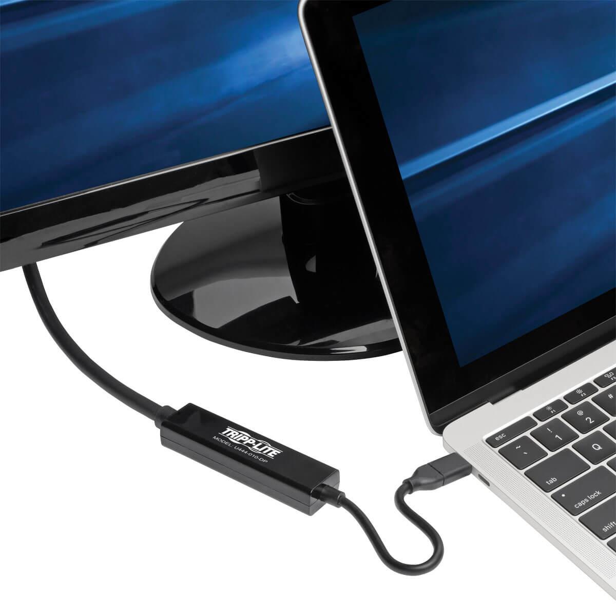 TRIPP LITE USB 3.1 Gen 1 USB-C to DisplayPort 4K Adapter Cable (M/M), Thunderbolt 3 Compatible, 4K @60Hz, - 3m 10 ft