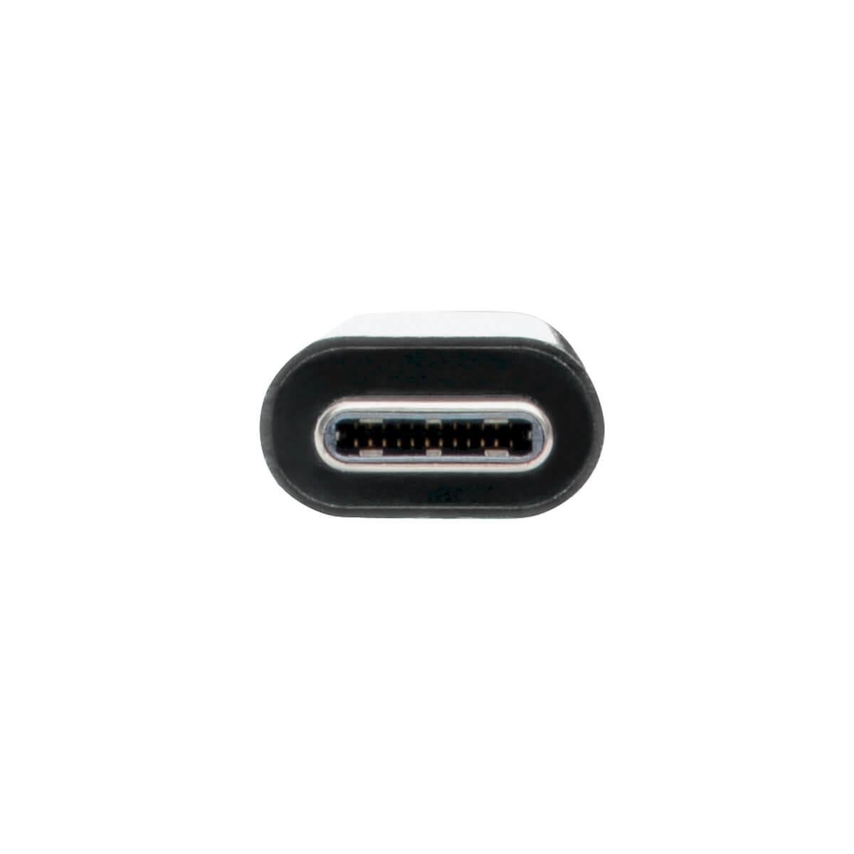 TRIPP LITE USB-C to DVI Adapter with PD Charging - USB 3.1, Thunderbolt 3, 1080p, Black