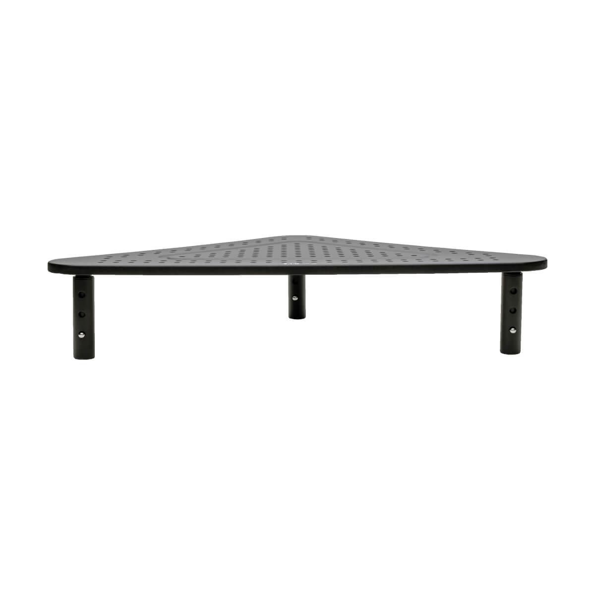 TRIPP LITE Monitor Riser for Desk, 12x20in - Height Adjustable, Corner, Metal, Black