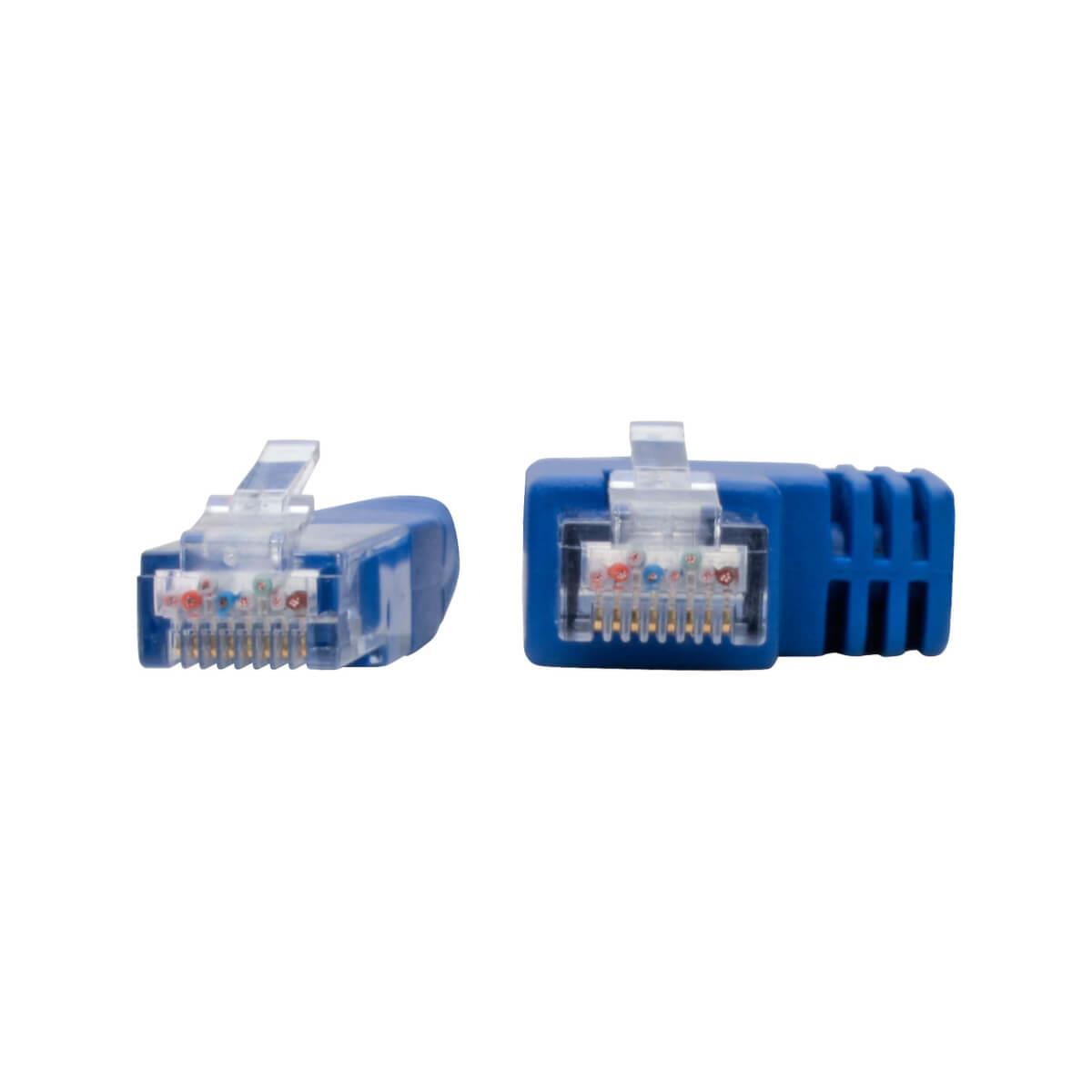 TRIPP LITE Patch Cable - CAT6 - molded - 30cm - Blue - Right Angle