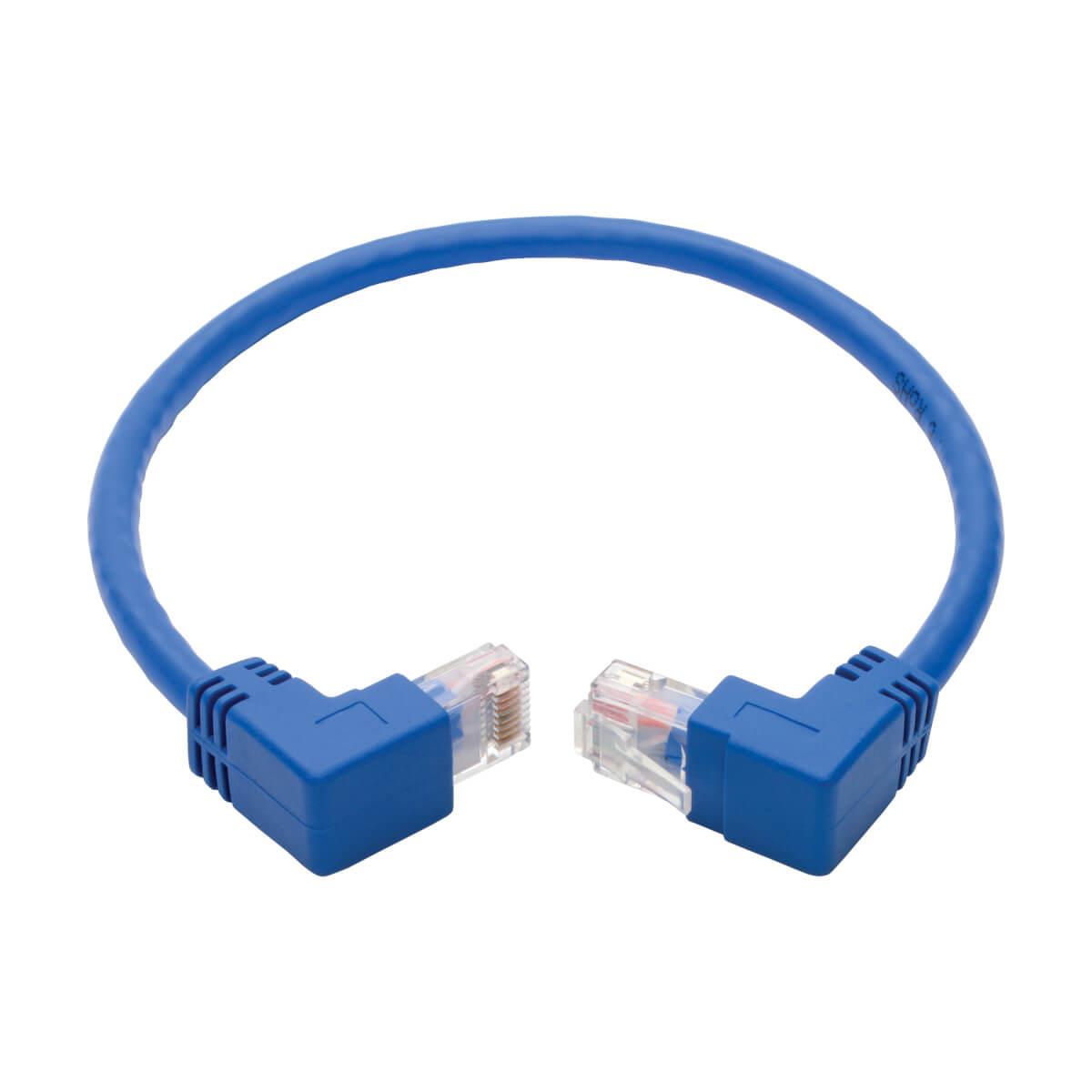 TRIPP LITE Patch Cable - CAT6 - molded - 30cm - Blue - Up / Down Angle